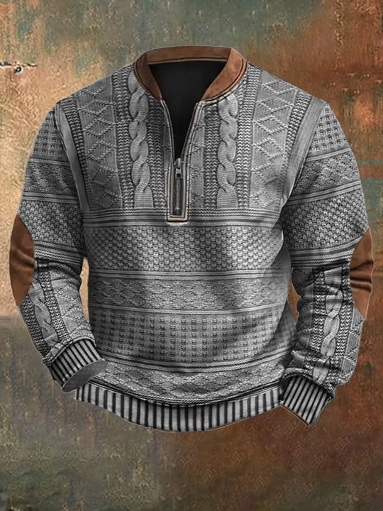 Phillip - Heren Sweater Gebreid Vintage 3