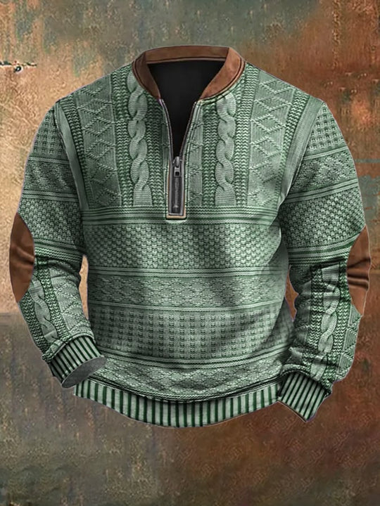 Phillip - Heren Sweater Gebreid Vintage 4