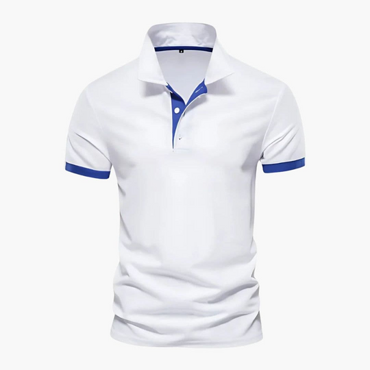 Polo Heren | Contrastdetails & Modern Verzorgd Design