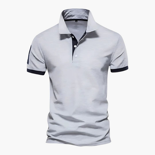 Polo Heren | Contrastdetails & Modern Verzorgd Design