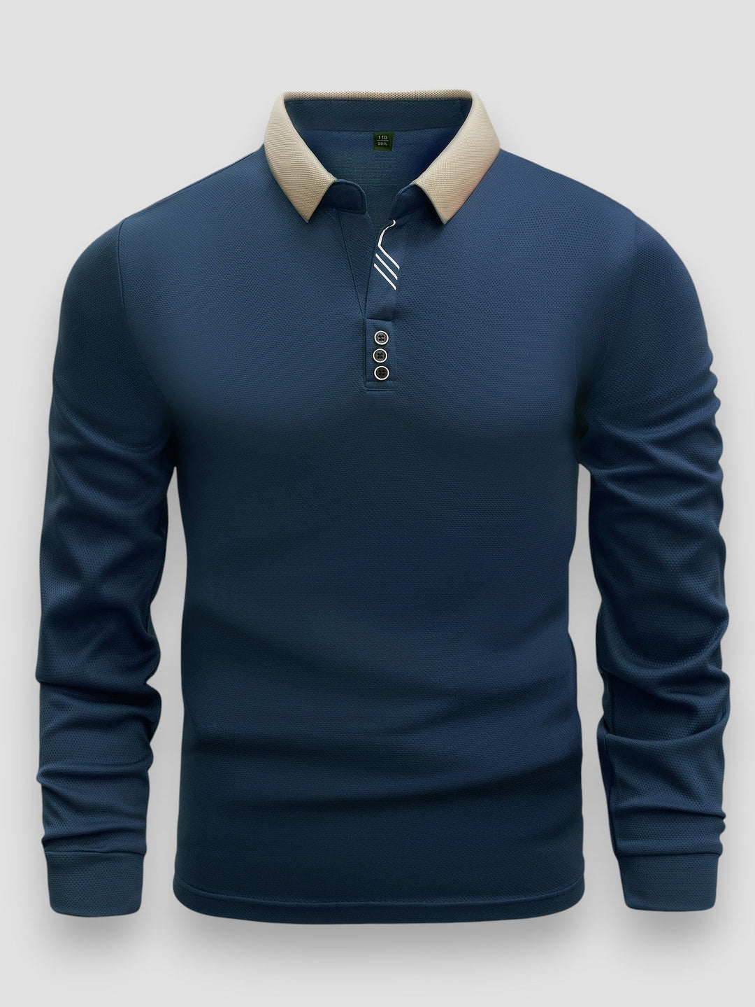 Polo Lange Mouwen Heren | Polokraag & Verzorgde Look