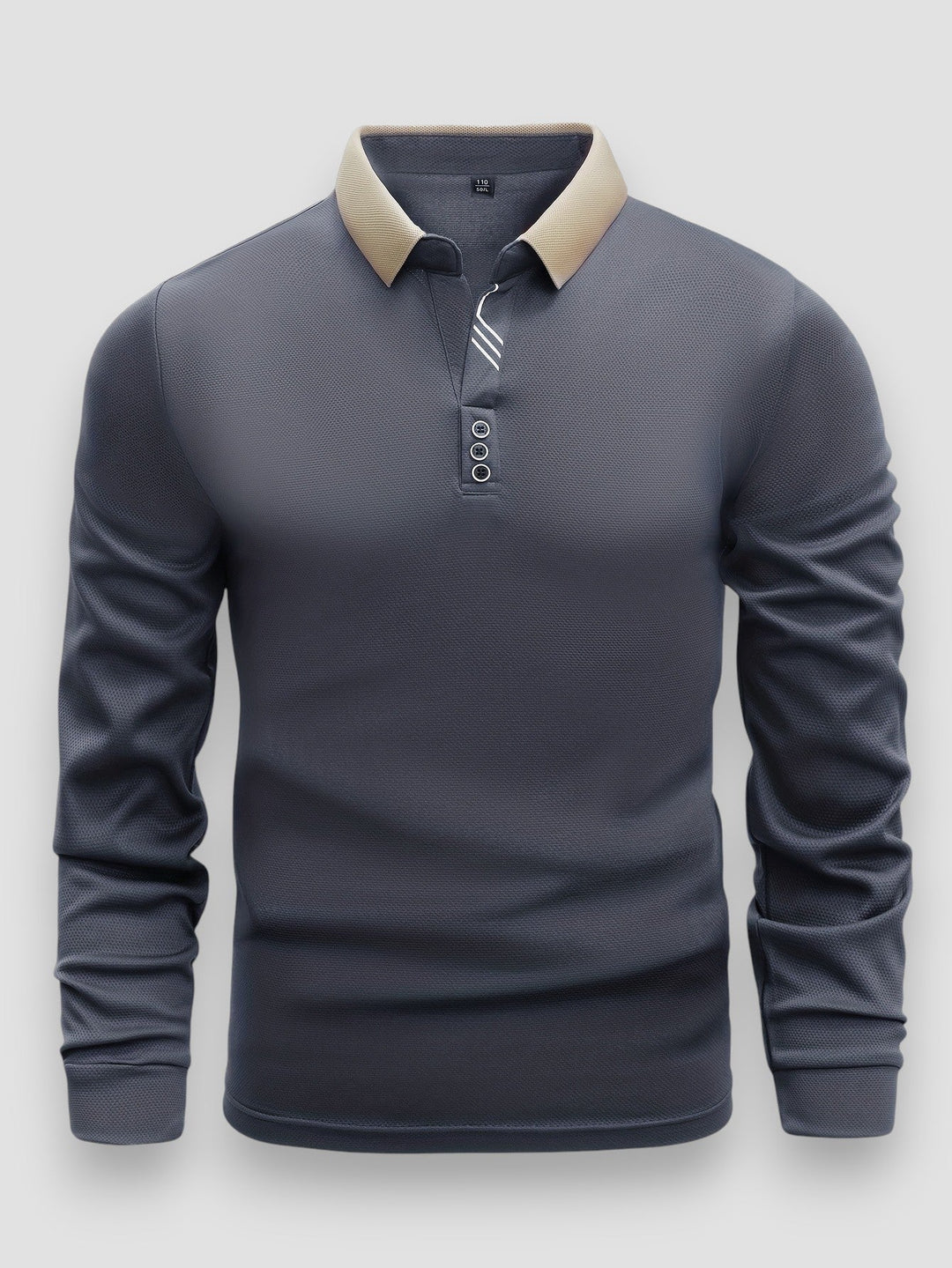 Polo Lange Mouwen Heren | Polokraag & Verzorgde Look