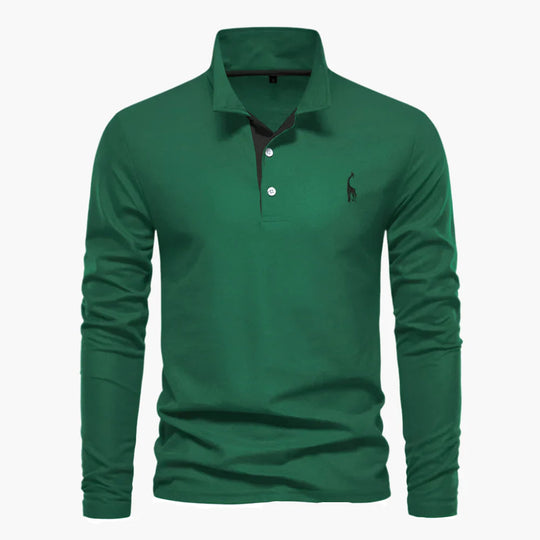 Polo Overhemd Heren | Contrasterend Accent & Strakke Kraaglijn