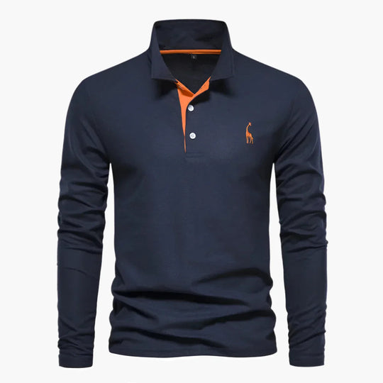 Polo Overhemd Heren | Contrasterend Accent & Strakke Kraaglijn