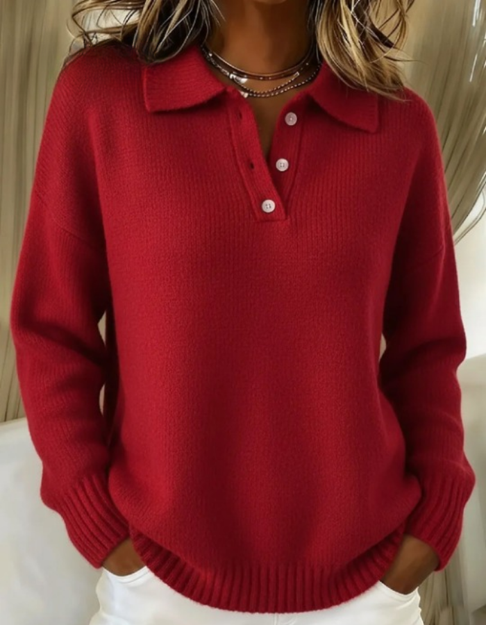 Polo-Pullover Damen | Leicht & Formbeständig 3