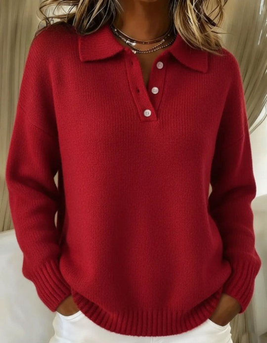 Polo-Pullover Damen | Leicht & Formbeständig 3
