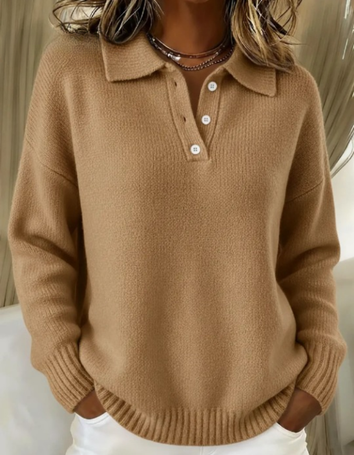 Polo-Pullover Damen | Leicht & Formbeständig 4