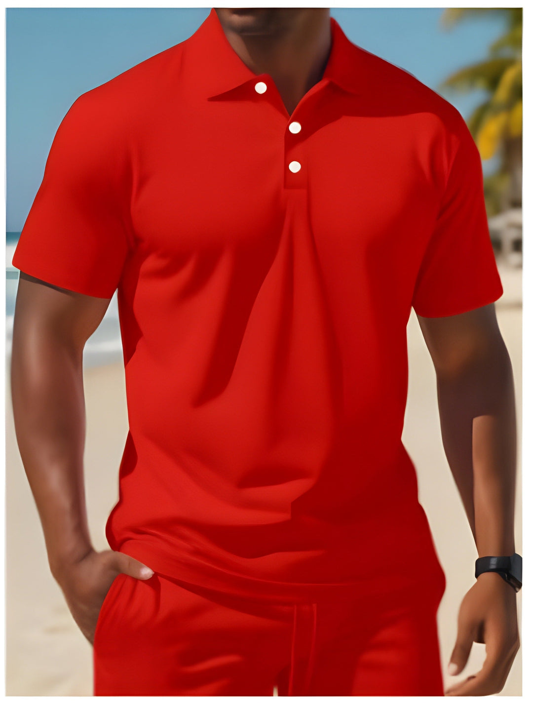 Polo Set | Ademend & Lichtgewicht Poloshirt met Bijpassende Short