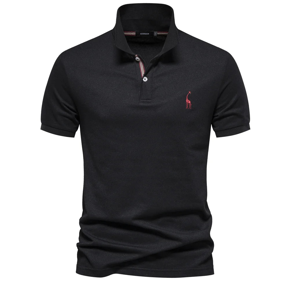 Polo Shirt Heren | Geborduurd Detail & Klassieke Stijl