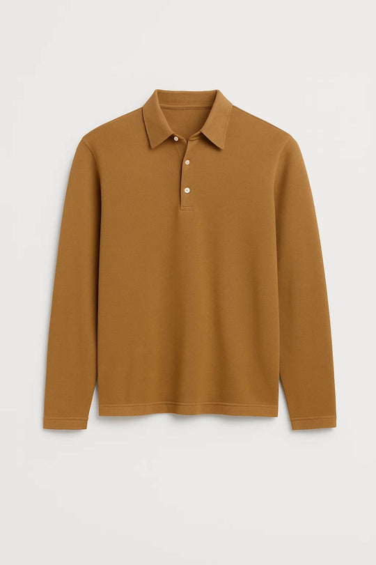 Polo lange mouwen Heren | Slim fit & Verzorgde uitstraling