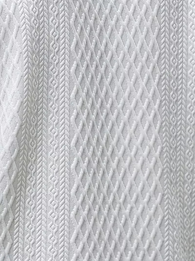 Polo met V-neck en jacquard patroon 6