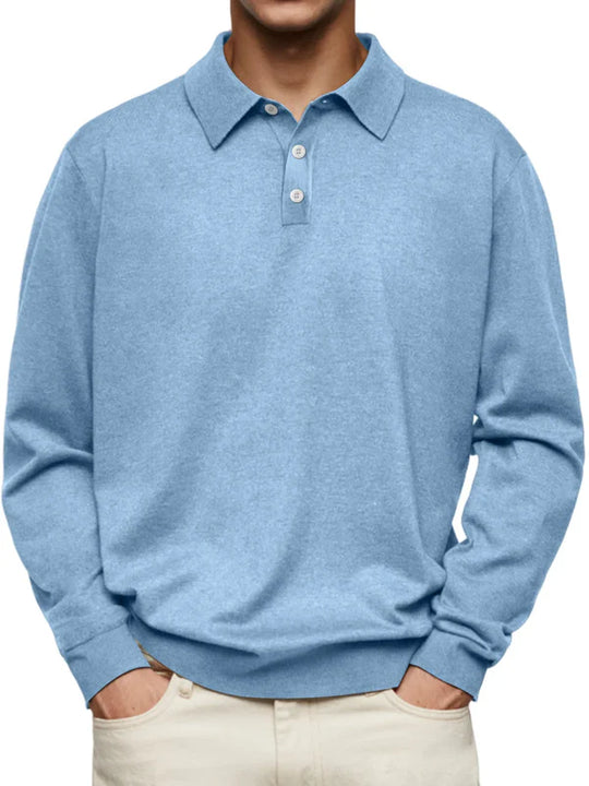 Poloshirt Heren | Lange mouw & Verzorgde uitstraling