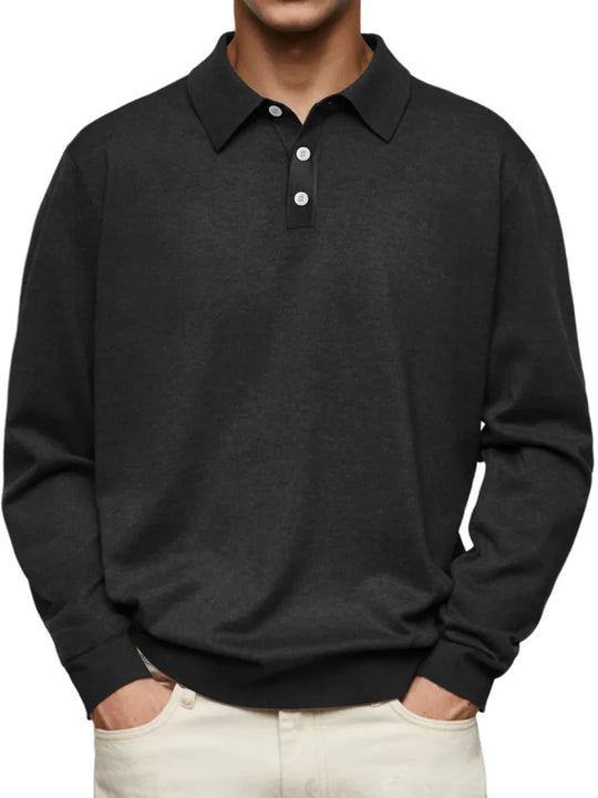 Poloshirt Heren | Lange mouw & Verzorgde uitstraling