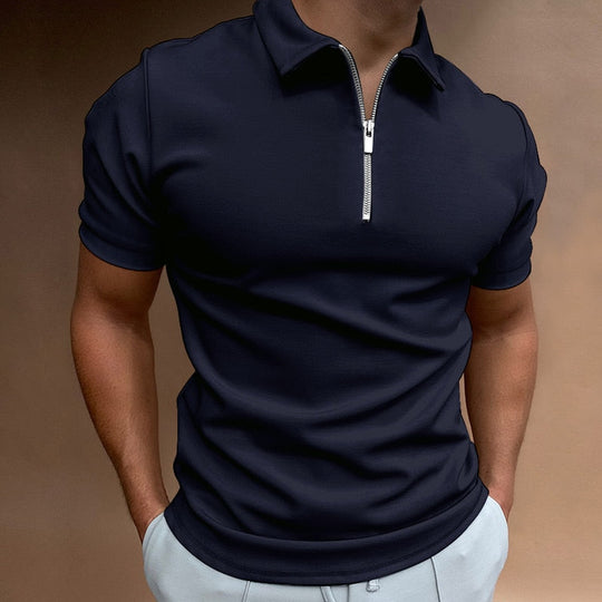 Poloshirt Heren | Slim Fit & Stijlvolle Ritssluiting