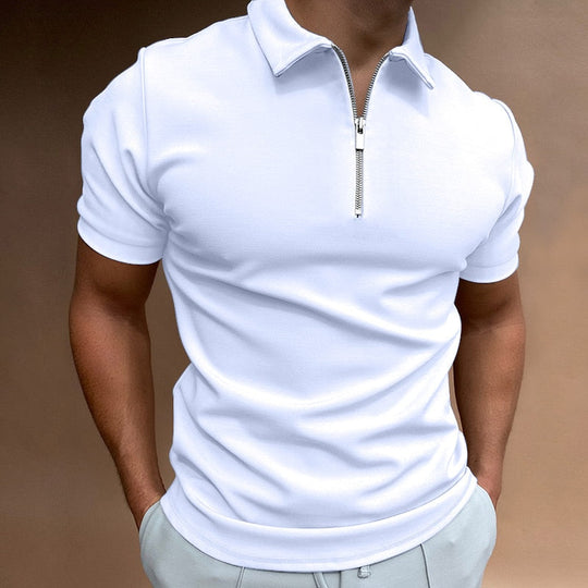 Poloshirt Heren | Slim Fit & Stijlvolle Ritssluiting