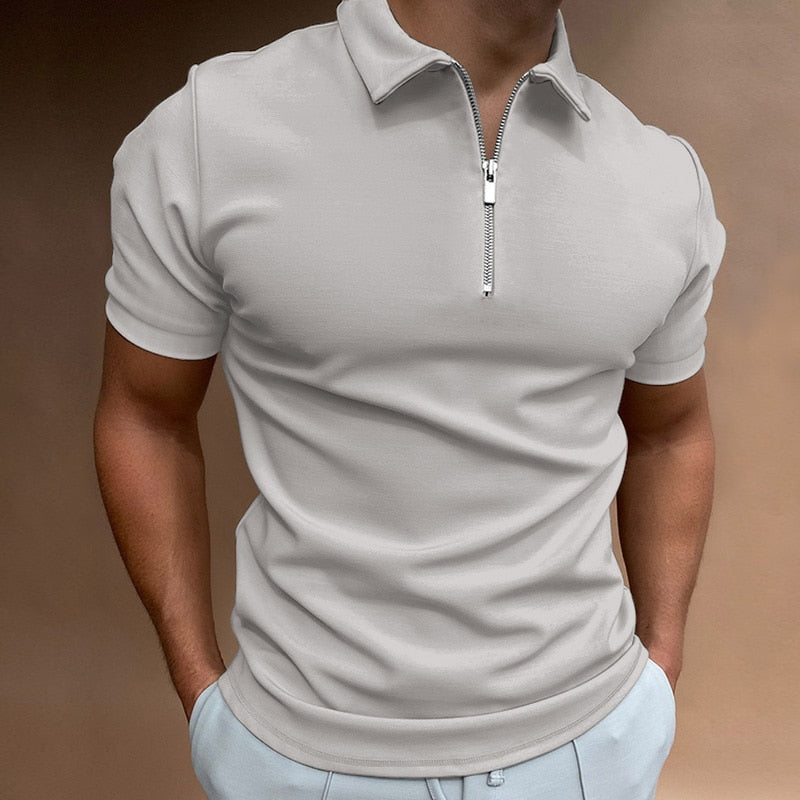 Poloshirt Heren | Slim Fit & Stijlvolle Ritssluiting