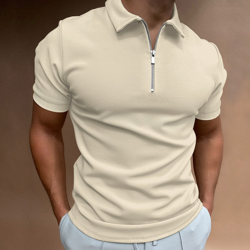 Poloshirt Heren | Slim Fit & Stijlvolle Ritssluiting