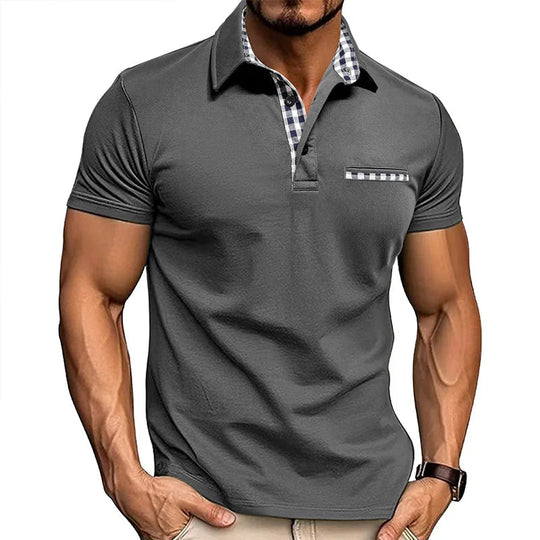 Poloshirt | Zomerse Washed-Look met Kraag