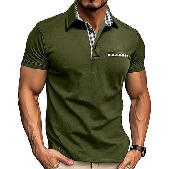 Poloshirt | Zomerse Washed-Look met Kraag