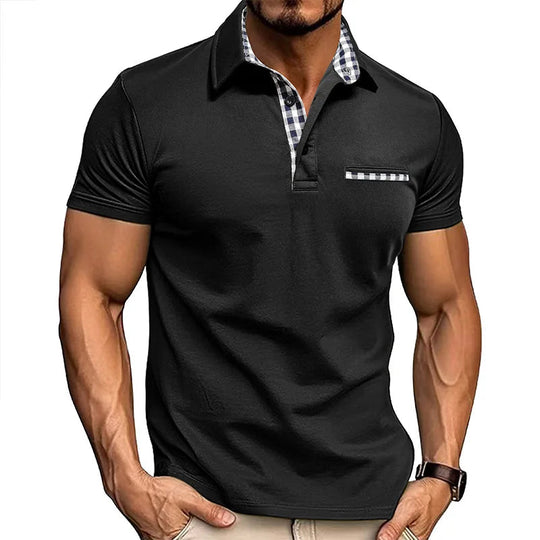 Poloshirt | Zomerse Washed-Look met Kraag