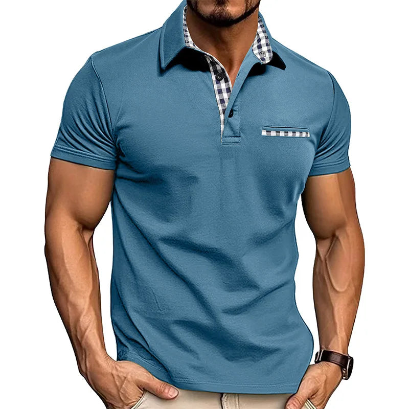 Poloshirt | Zomerse Washed-Look met Kraag