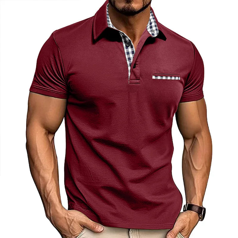 Poloshirt | Zomerse Washed-Look met Kraag