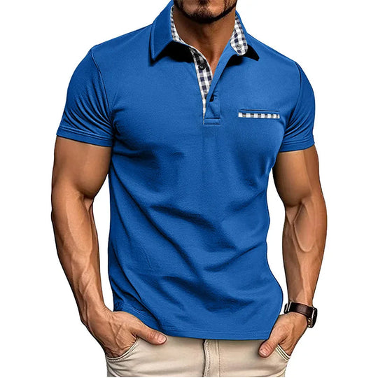 Poloshirt | Zomerse Washed-Look met Kraag