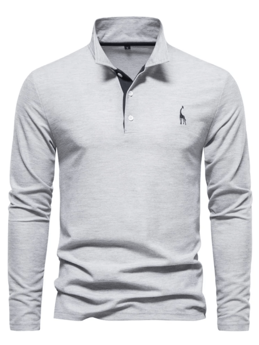 Poloshirt voor heren | Ademende casual pasvorm 2