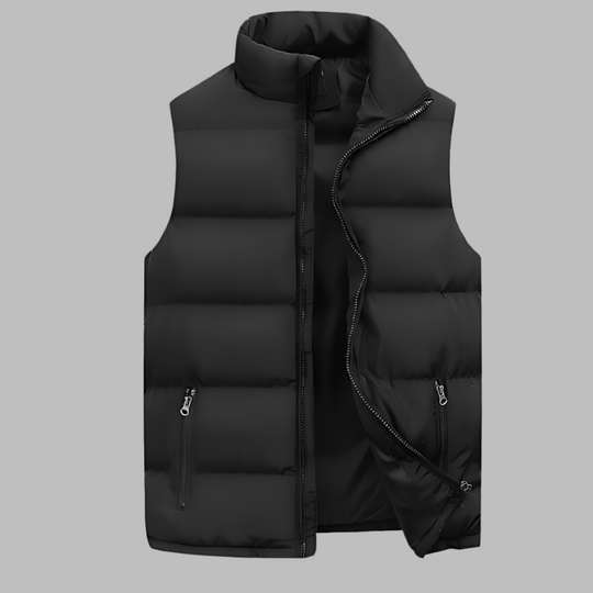 Premium doorgestikte bodywarmer 0