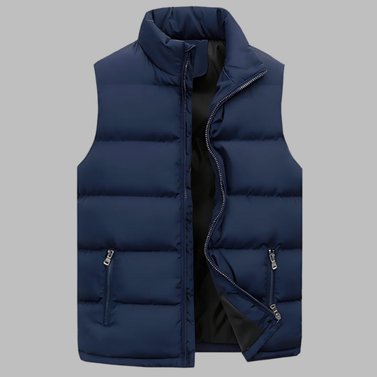 Premium doorgestikte bodywarmer 1