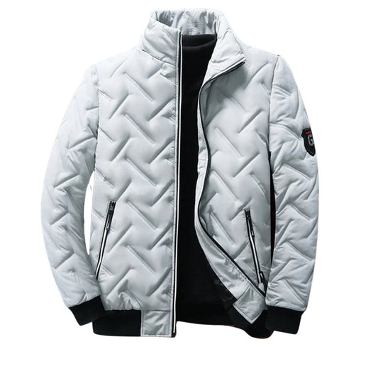 Pufferjacke Herren | Geometrisches Design & Leicht 10
