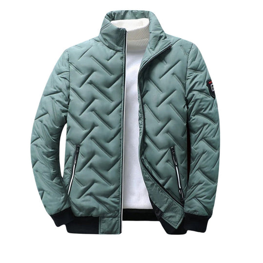 Pufferjacke Herren | Geometrisches Design & Leicht 11