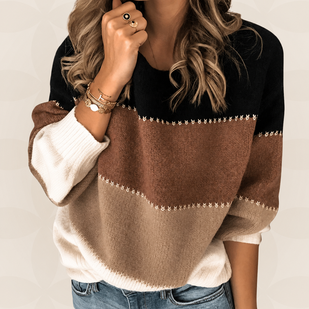 Pullover Damen Gestreift | Schmeichelhafte Passform & Komfort 1