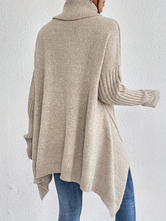 Pullover Damen | Warmer Rollkragen & Lockerer Tragekomfort
