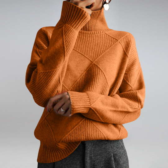 Pullover Damen | Weich & Wärmend mit Rollkragen