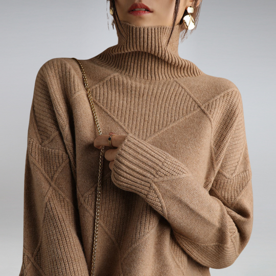 Pullover Damen | Weich & Wärmend mit Rollkragen