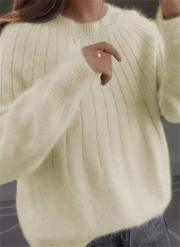 Pullover Damen | Weiche Rippstruktur & Warme Passform 4