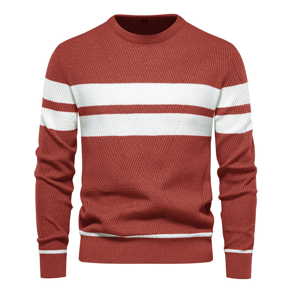 Gestreepte Trui Heren | Regular Fit & Comfortabel 10