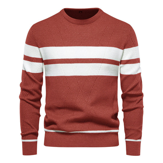 Gestreepte Trui Heren | Regular Fit & Comfortabel 10