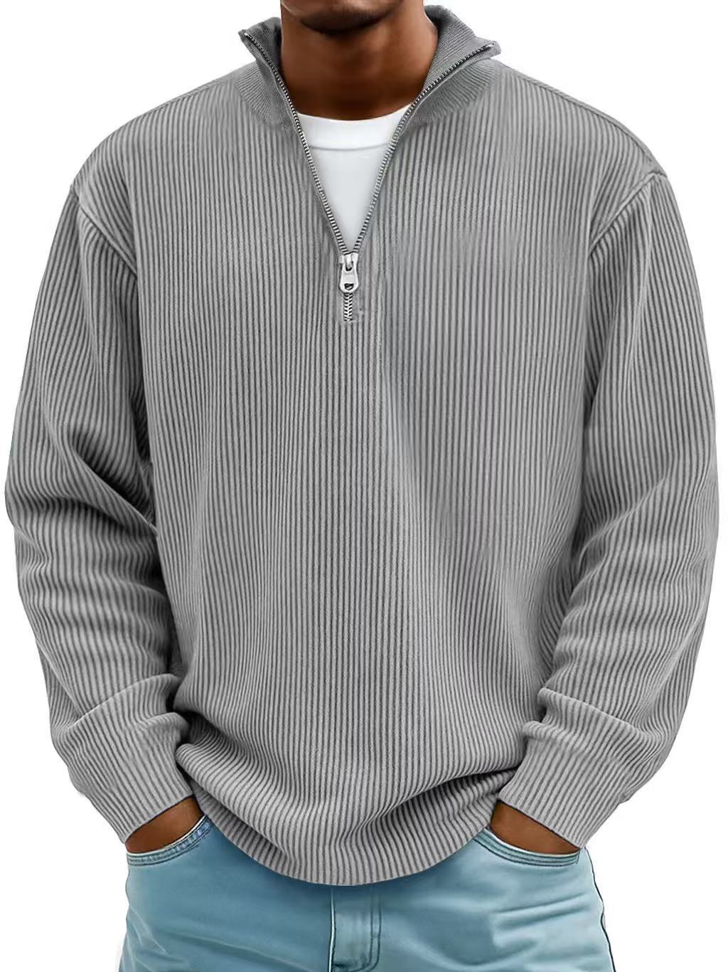 Pullover Herren | Half-Zip & Formstabil 10