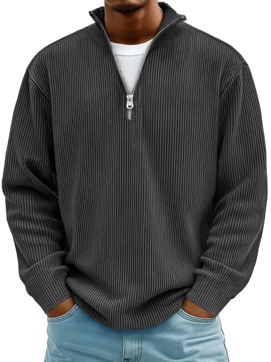 Pullover Herren | Half-Zip & Formstabil 4