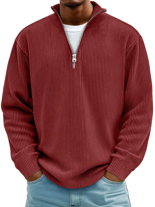 Pullover Herren | Half-Zip & Formstabil 1