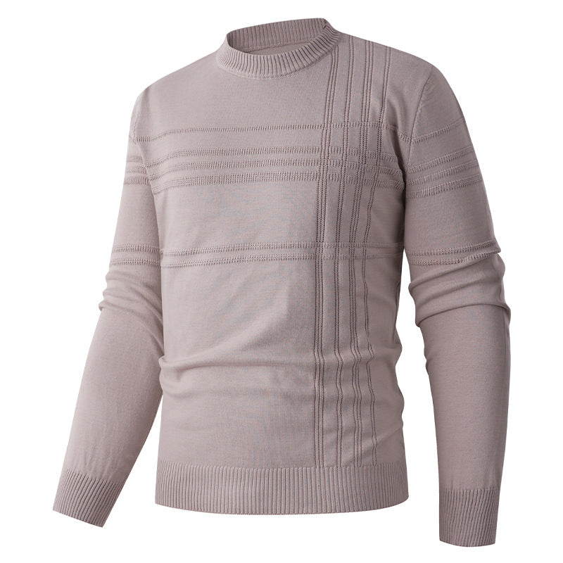 Pullover Herren | Streifenstruktur & Rundhals 6