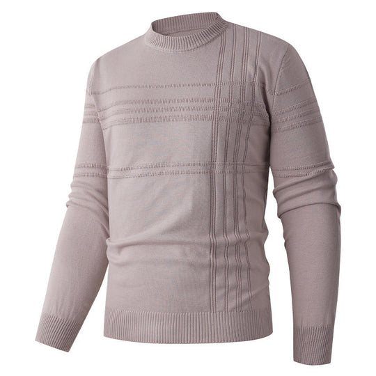 Pullover Herren | Streifenstruktur & Rundhals 6