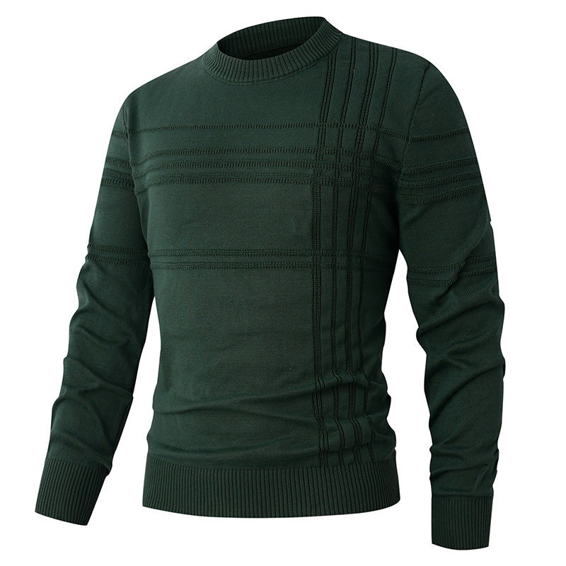 Pullover Herren | Streifenstruktur & Rundhals 9