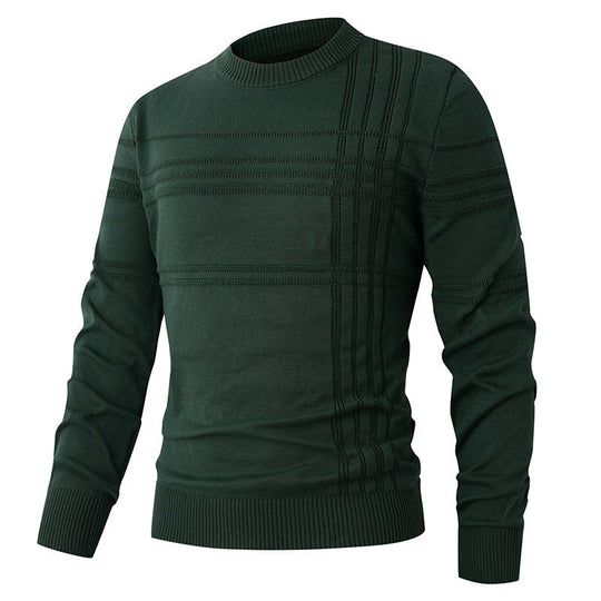 Pullover Herren | Streifenstruktur & Rundhals 9