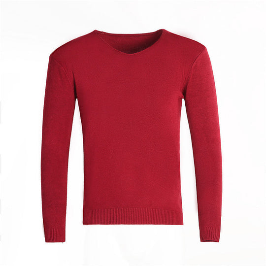 Pullover Herren | V-Ausschnitt & Rippbündchen