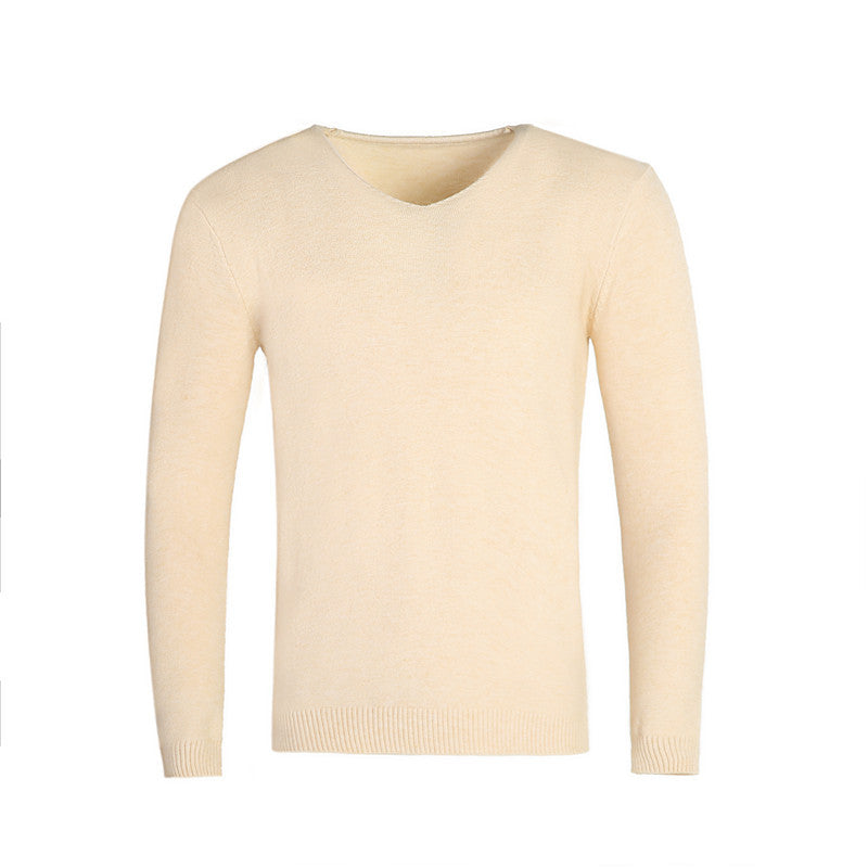 Pullover Herren | V-Ausschnitt & Rippbündchen