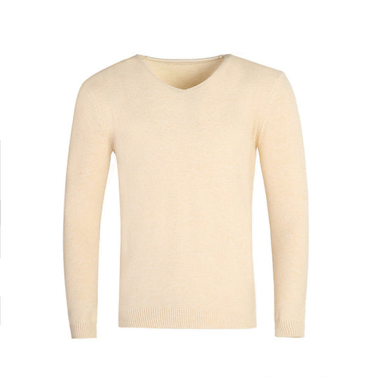 Pullover Herren | V-Ausschnitt & Rippbündchen