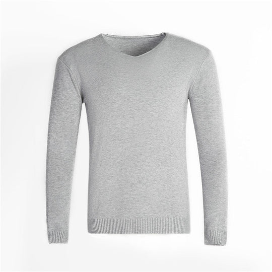 Pullover Herren | V-Ausschnitt & Rippbündchen